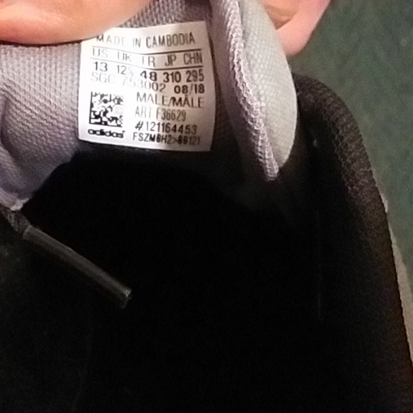 Men's size 13 ortholite Adidas shoes - Picture 3 of 3